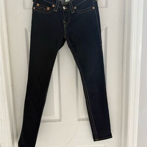 True Religion Dark Blue Women's Skinny Jeans NWT